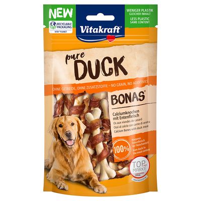 Vitakraft Pure Duck Bonas Calcium Bones with Duck 2.7 oz