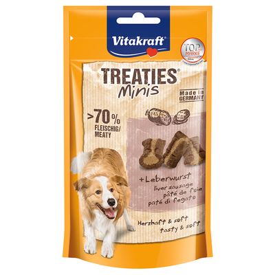 Vitakraft Mini Liver Sausage Treaties Bits 1.6 oz