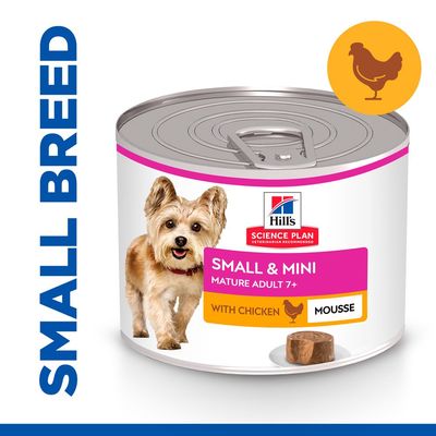 Hill's Science Plan Mature Small & Mini Mousse Chicken 7 oz