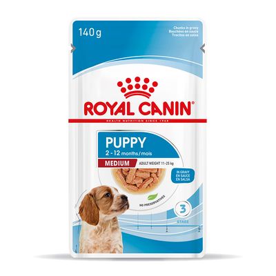 Royal Canin Medium Puppy in Gravy 3 oz