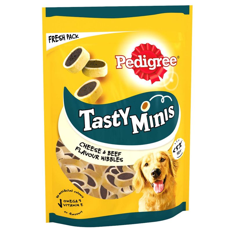 Pedigree Tasty Minis Chewy Cubes with Chicken & Duck 5 oz