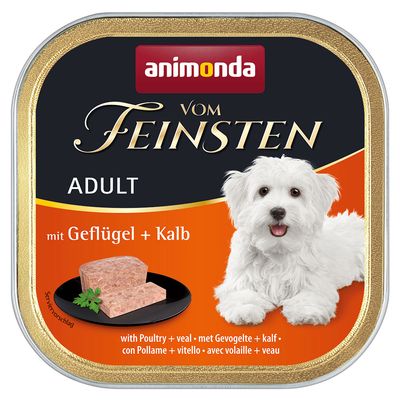 Animonda vom Feinsten Adult Grain-Free Poultry & Veal 5 oz