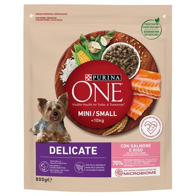 Purina ONE Mini Delicate Salmon & Rice 1.7 lbs